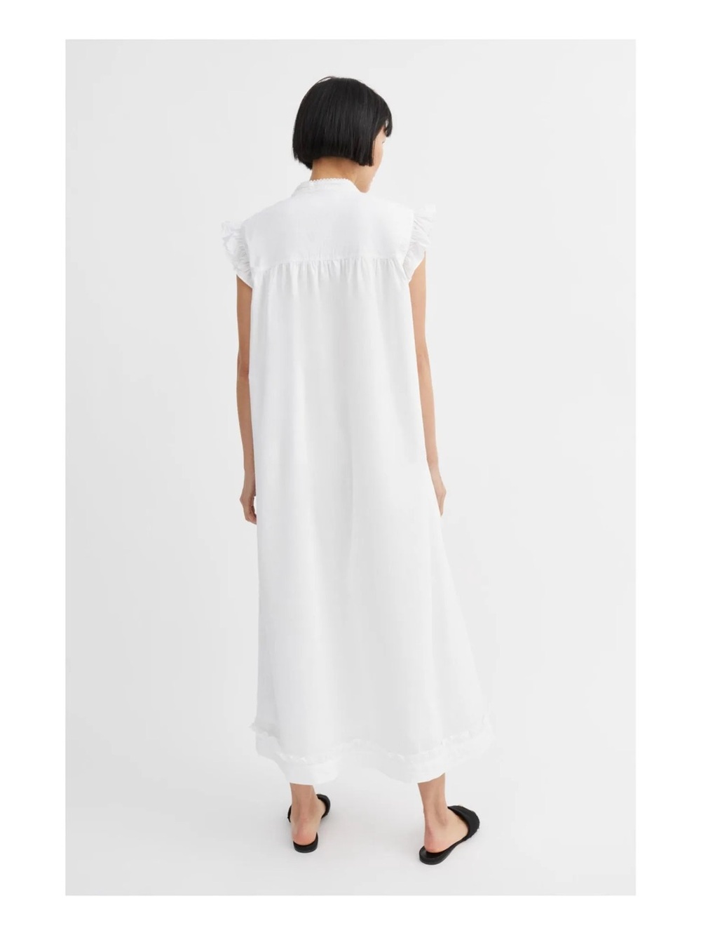 Skall Studio Aurora Embroidered Organic Cotton Maxi Dress - Picture 2 of 6
